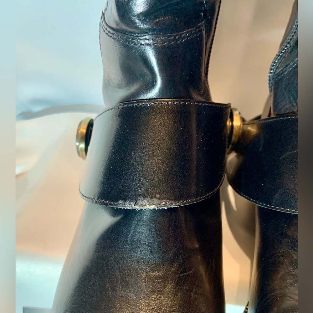 Chiarini Bologna “Nero” black leather riding boots - Picture 5 of 10
